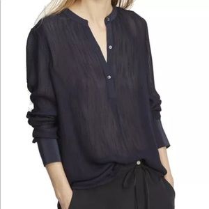 VINCE BLUE BLOUSE 2